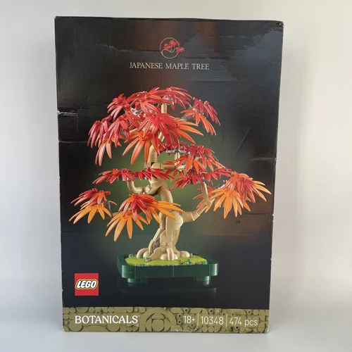 Japanischer Roter Ahorn – Bonsai-Baum von LEGO® Botanicals - Lego Bauset für Erwachsene, kreatives Basteln und entspannendes Erlebnis mit detailgetreuem Bonsai-Design.