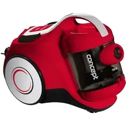Concept VP5075 Zylinder-Vakuum 700 W - Beutellos & Zyklonal in Rot - Leistungsstarker Zylinder-Vakuum mit 700 W für effizientes Trockensaugen. Beutellose Technik und 1,5 l Staubkapazität garantieren einfache Handhabung und Reinigung. Ideal für den täglichen Einsatz.
