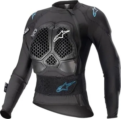 Alpinestars Bionic Action V2 Motorrad Protektor Jacke XL - Schwarz - Protektorenjacke für alle Jahreszeiten, atmungsaktiv und ergonomisch mit integriertem Rückenprotektor für optimalen Stoßschutz.