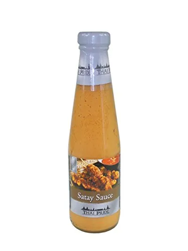 THAI PRIDE Satay Sauce 295ml - würzig - Sauce mit Erdnüssen und Chili