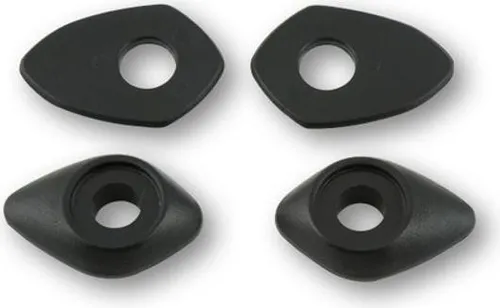 HIGHSIDER smart Montageplatten Indy Spacer Schwarz Für diverse passend für DUCATI