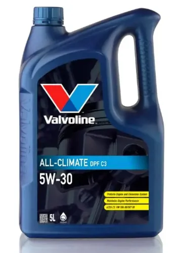 Valvoline Motoröl All Climate DPF C3 5w-30 898939 - Hochleistungs-Motoröl für alle Klimazonen, optimaler Schutz und Effizienz für moderne Diesel- und Benzinmotoren.