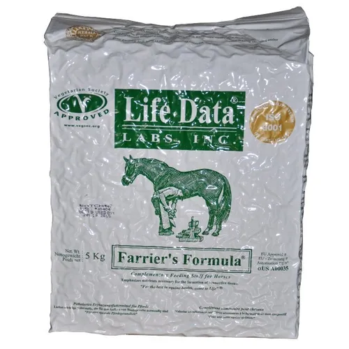 Life Data Labs Farriers Formula Original 5kg - Ergänzungsfuttermittel für gesunde Hufe, unterstützt das Hufwachstum und die Festigkeit, hergestellt in Großbritannien.