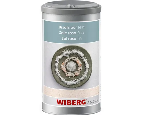WIBERG Gewürz, Wiberg Ursalz pur fein im Aromatresor Dose feines Speisesalz 1350g