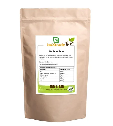 | BIO Camu Camu | Superfoods | Pulver |  100 % rein | Buxtrade 5 kg