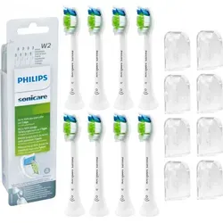 Philips Sonicare DiamondClean Bürstenköpfe HX6068 - 8er Set - 8 hochwertige Bürstenköpfe für die Philips Sonicare Zahnbürste. Ideal zur Entfernung von Verfärbungen und für ein strahlend weißes Lächeln in nur einer Woche. Kompatibel mit verschiedenen Modellen.