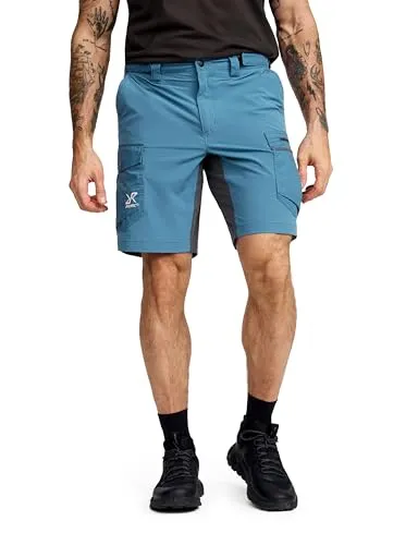 Rambler Lightweight Pro Shorts Herren Stellar, Größe:L - Atmungsaktive Outdoor-Shorts in Blau - Herren-Shorts aus leichtem, recyceltem Material mit 4-Wege-Stretch für maximale Bewegungsfreiheit. Ideal für Wanderungen und Aktivitäten bei warmem Wetter.