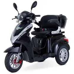 ECO ENGEL 501 Schwarz Senioren Roller 25 km/h - Behinderten-Bedarf, der Elektroscooter fördert Mobilität und Selbstständigkeit für Senioren und ist ideal für den Straßenverkehr.