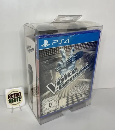 The Voice of Germany + 2 Mikrofone Mics Sony Playstation 4 PS4 Spiel Sealed Neu