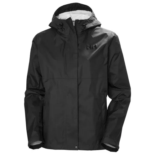 Helly Hansen Loke 2.0 Regenmantel Schwarz 2XL für Frauen - Wasserabweisender Regenmantel mit atmungsaktiven Unterarmbelüftungen und verstellbarer Kapuze. Ideal für wechselhaftes Wetter, leicht packbar und aus recyceltem Material.