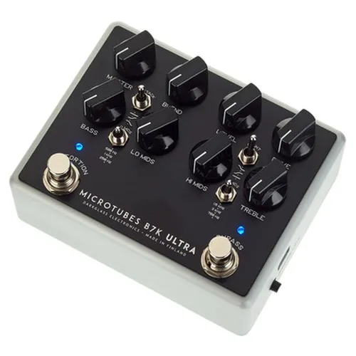 Microtubes B7K Ultra v2 Aux - Vielseitiger Effektprozessor für Bassgitarren mit individueller Impulsantwort und umfangreicher Klangregelung. Ideal für kreative Studio- und Live-Anwendungen.