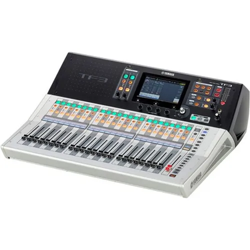 Yamaha TF-3 Digitalmixer - Digitale Mischpulte mit 24 D-PRE Inputs, intuitivem Touchscreen und umfangreicher Mehrspuraufnahme. Ideal für professionelle Anwendungen mit vorprogrammierten Sound Presets.