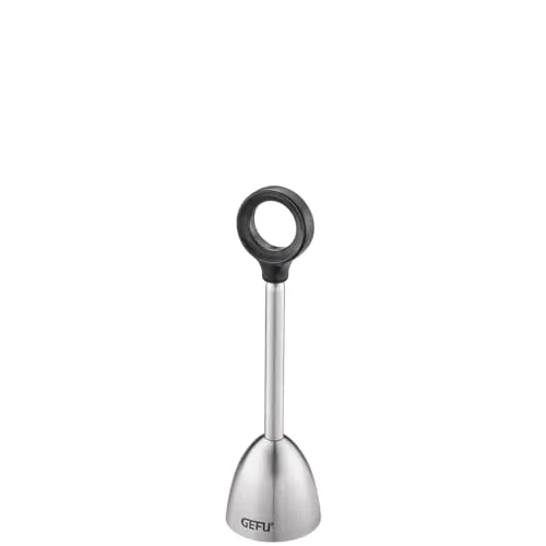 GEFU Eierköpfer OVO – Präzises Öffnen von Weich- & Hartgekochten Eiern - Eier & Ei-Ersatz Produkte – Einfacher Mechanismus für perfekte Bruchstelle, ideal für ein müheloses Frühstücksei ohne Schmutz.