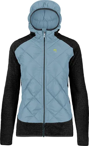 Karpos Damen Marmarole Jacke XS - Blau - Stylische Hybridjacke mit starker Isolierung, ideal für kalte Tage und vielseitige Outdoor-Aktivitäten.