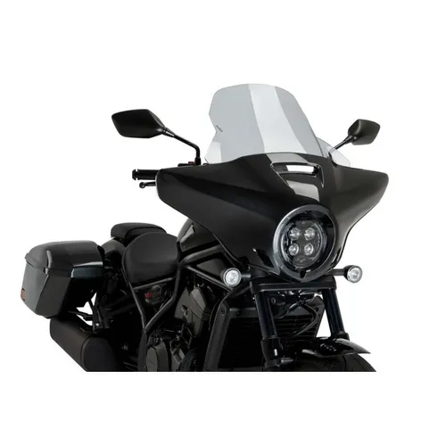 Puig 21545H High-Road Touring Scheibe Getönt - Scheiben & Windabweiser – Optimale Aerodynamik und Schutz für Cruiser-Motorräder, gefertigt aus hochwertigem CN-Acrylglas für hohe Stoßfestigkeit und einfache Montage.