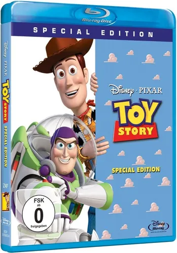 Blu-ray DISNEY / Pixar TOY STORY (Special Edition) - Filme: Erleben Sie die zeitlose Abenteuer von Toy Story in der Special Edition auf Blu-ray – perfekt für die ganze Familie und in bester Bild- und Tonqualität.