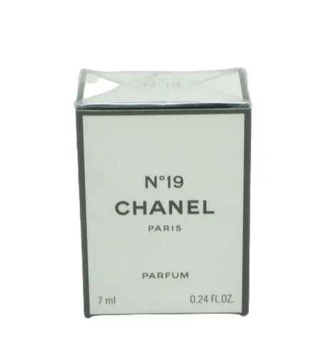 Chanel No 19 Parfum Extrakt Splash 7 ml - Damen Parfum, luxuriöser Duft mit floralen Noten, ideal für besondere Anlässe und lange Haltbarkeit.