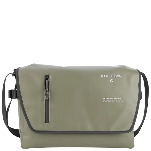 Strellson Stockwell 2.0 Messenger - Khaki, 38 cm - Aktentasche mit geräumigem Hauptfach und verstellbarem Schultergurt für optimalen Tragekomfort. Hochwertiges Material sorgt für Langlebigkeit und modernes khakifarbenes Design für einen stilvollen Auftritt.
