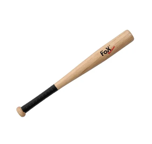 FOX OUTDOOR Mini Baseballschläger 18 Zoll - Erwachsenen-Schläger aus hochwertigem Holz, leicht und perfekt ausbalanciert für präzise Schläge im Baseball.