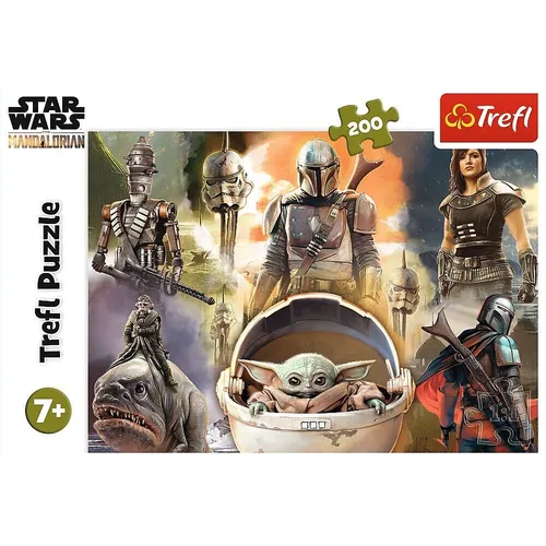 Trefl 13276 Puzzle - Star Wars, 200 Teile für Kinder ab 7 Jahren, fördert Kreativität und Lernspaß