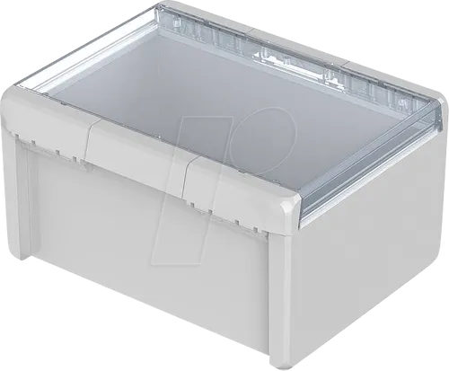 Bopla B 233016 PC-V0-G 7035 Bocube 96028575 Outdoor-Gehäuse - Sonstige Elektroinstallationsartikel, flammwidriges Polycarbonat-Gehäuse mit patentiertem Scharnierverschluss für einfache Montage und vielseitige Einsatzmöglichkeiten im Außenbereich.