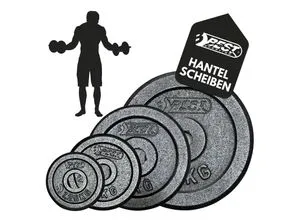 Best Sporting Kurzhantel Gewichte Set 1,25kg bis 10kg - Kurzhanteln aus robustem Gusseisen, individuell anpassbar mit Gewichten von 1,25kg bis 10kg. Ideal für dein effektives Hanteltraining!