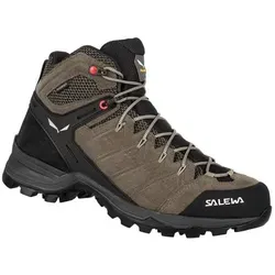 Salewa WS ALP Mate Mid Powertex - Damen Wanderschuhe für jedes Wetter - Halbhohe Wanderschuhe mit wasserdichter Powertex-Membran, ideal für 3-Jahreszeiten-Wetterschutz. Perfekt für lange Trekkingtouren mit hohem Komfort und Stabilität.