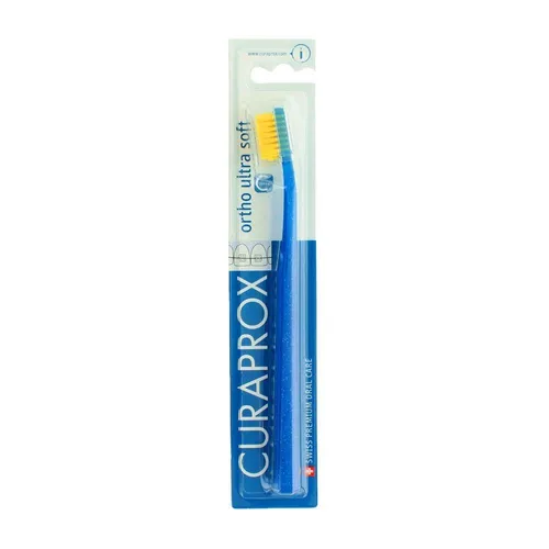 Curaden CURAPROX Sensitive Zahnbürste ortho CS 5460 - Arzneimittel: Spezial-Zahnbürste ortho mit ultrasoften Borsten, ideal für die Pflege von Zahnspangen und Brackets.