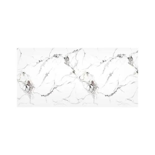 Wandpaneele Badezimmer Wasserfest 122x260 cm – PVC Wandpaneele Marmoroptik für Bad & Küche | Carrara Nova - Hochwertige PVC-Wandpaneele in Marmoroptik, ideal als Dusche- oder Küchenrückwand. Wasserfest, leicht zuschneidbar und langlebig für eine elegante und moderne Raumgestaltung.