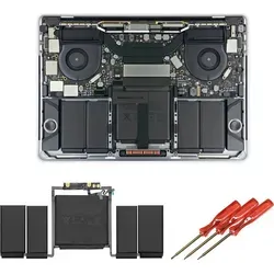 Akku Batterie für Apple Macbook Pro 13" A1706 2017 A1819 MLVP2LL 4313mAh Genuine TI chip