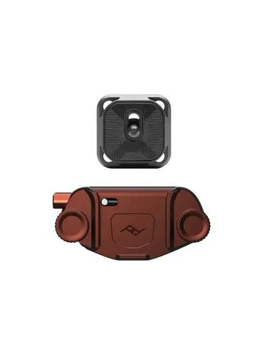 Peak Design Capture Clip V3 mit Arca Wechselplatte Eclipse - Kamerazubehör für Fotografen, ermöglicht schnelles Anbringen und Abnehmen der Kamera, ideal für Outdoor- und Reiseaufnahmen.