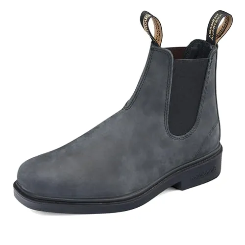 Blundstone Damen Dress Series Kurzschaft Chelsea Stiefel, Rustic Black, 41.5 EU - Wanderschuhe mit klassischem Design, aus robustem, wasserdichtem Leder für optimalen Tragekomfort und Stil.