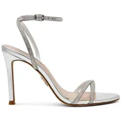 Steve Madden Jypsey Sandalen mit Absatz - Silber - Größe 37 - Elegante Steve Madden Jypsey Sandalen mit Absatz in Silber, ideal für besondere Anlässe. Hochwertige Verarbeitung und stilvolles Design für einen modischen Auftritt.