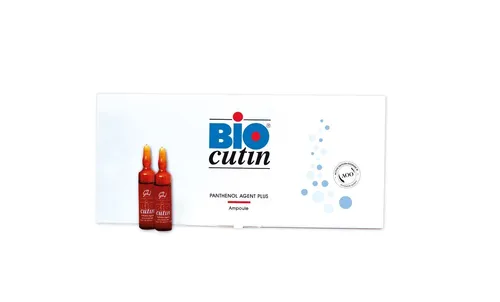 BioCutin Panthenol-Agent plus Ampoule 12 x 10 ml Reguliert die Kopfhaut