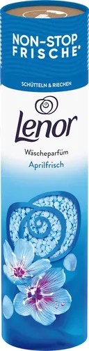 Lenor Wäscheparfüm Aprilfrisch 275g - Stoff-Deodorant für Non-Stop Frische bis zu 12 Wochen, ideal für alle Textilien, inklusive Wolle und Seide, für ein frisches Dufterlebnis.