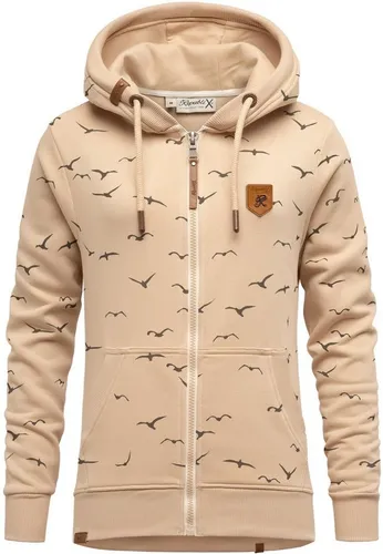 REPUBLIX Kapuzenpullover LOLA Damen Hoodie Zipper Jacke - Erleben Sie Komfort und Stil mit dem REPUBLIX Damen Hoodie. Diese modische Sweatjacke aus Baumwoll-Polyester-Mix bietet eine perfekte Passform und praktische Taschen für den Alltag.