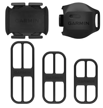 Garmin Geschwindigkeits- und Trittfrequenzsensor (010-12845-00) - Präzise Geschwindigkeits- und Trittfrequenzmessung, ideal für Radfahrer und Sportbegeisterte