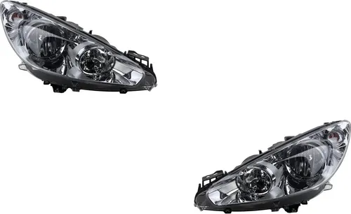Johns Scheinwerfer Halogen Front für Peugeot 308 05/11- H7 H1 Set - Hochwertige Halogen Scheinwerfer für Peugeot 308 ab 05/11. Ideal für optimale Sicht und Sicherheit im Straßenverkehr. E-Typ-geprüft und einfach zu installieren.