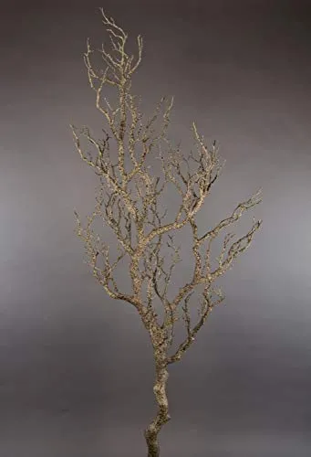 Großer Dekoast 120cm braun - Künstlicher Ast aus Kunststoff - Künstliche Sträucher, 120 cm hoch und perfekt für kreative Dekoideen, langlebig und pflegeleicht.