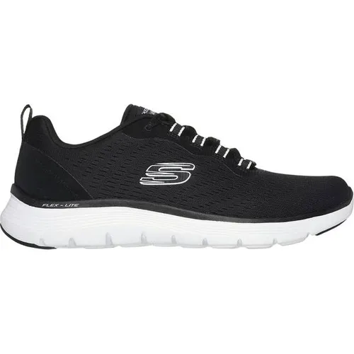 SKECHERS Damen Freizeitschuhe FLEX APPEAL 5.0-NEW PATH - Sneaker mit veganem Obermaterial aus Funktionsmesh und gepolsterter Air-Cooled Memory Foam-Innensohle für ultimativen Komfort und flexiblen Sportstil.