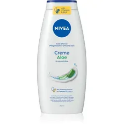 NIVEA Creme Care Duschgel maxi 750 ml - 750 ml Duschgel für Damen, sanfte Reinigung und intensive Pflege für ein frisches Hautgefühl. Ideal für die tägliche Körperpflege.