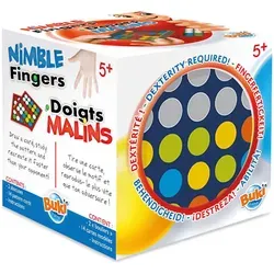 Buki France Geschicklichkeitsspiel "Nimble Fingers" - ab 5 Jahren - Forderndes Geschicklichkeitsspiel für Kinder, bei dem es darum geht, Musterkarten schnell und präzise nachzubilden. Fördert Konzentration und Feinmotorik spielerisch.