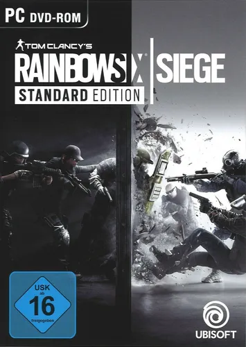 Tom Clancy's Rainbow Six Siege - Standard Edition - PC - Action & Abenteuer Spiel für PC mit strategischem Multiplayer-Gameplay, ideal für Taktik-Fans und Teamspieler.