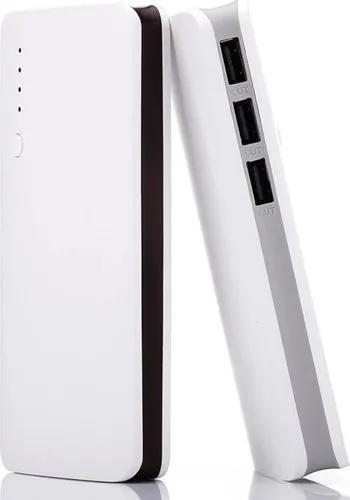 Powerbank MIX 20000mAh - 30000mAh - Weiß - Powerbanks mit 20.000mAh bis 30.000mAh Kapazität, ideal für das gleichzeitige Laden von 3 Geräten. Kompakt, robust und perfekt für unterwegs!