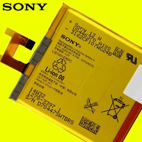 ORIGINAL SONY LIS1551ERPC AKKU Xperia M2 E3 M2 Aqua S50H D2303 D2306 D2202 D2403