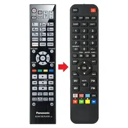 Fernbedienung passend für PANASONIC DP-UB9004 | DPUB9004