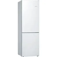 Bosch KGE36AWCA Serie 6 - 186 cm Kühlschrank mit 214 L Kühl- und 88 L Gefrierraum, VitaFresh für längere Frische und LowFrost für selteneres Abtauen