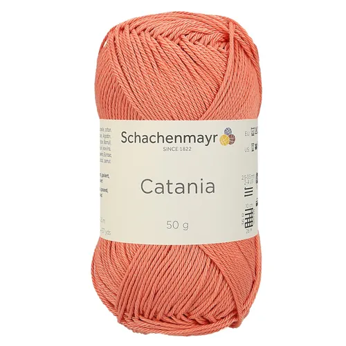 Schachenmayr Catania 9801210-00427 scampi Handstrickgarn, Häkelgarn, Baumwolle