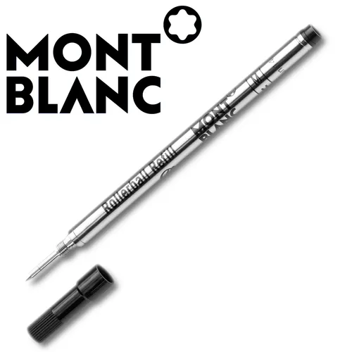 Montblanc Tintenschreibermine Rollerball Refill M Schwarz - Schreibutensilien mit hochwertiger Refill Mine für ein flüssiges und präzises Schreiben, ideal für Montblanc Rollerball-Stifte.