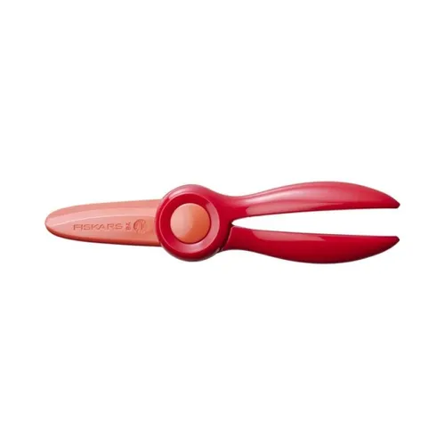 Fiskars Bastelschere Kinderschere Schere, rot, Ab 2 Jahre Gartenschere